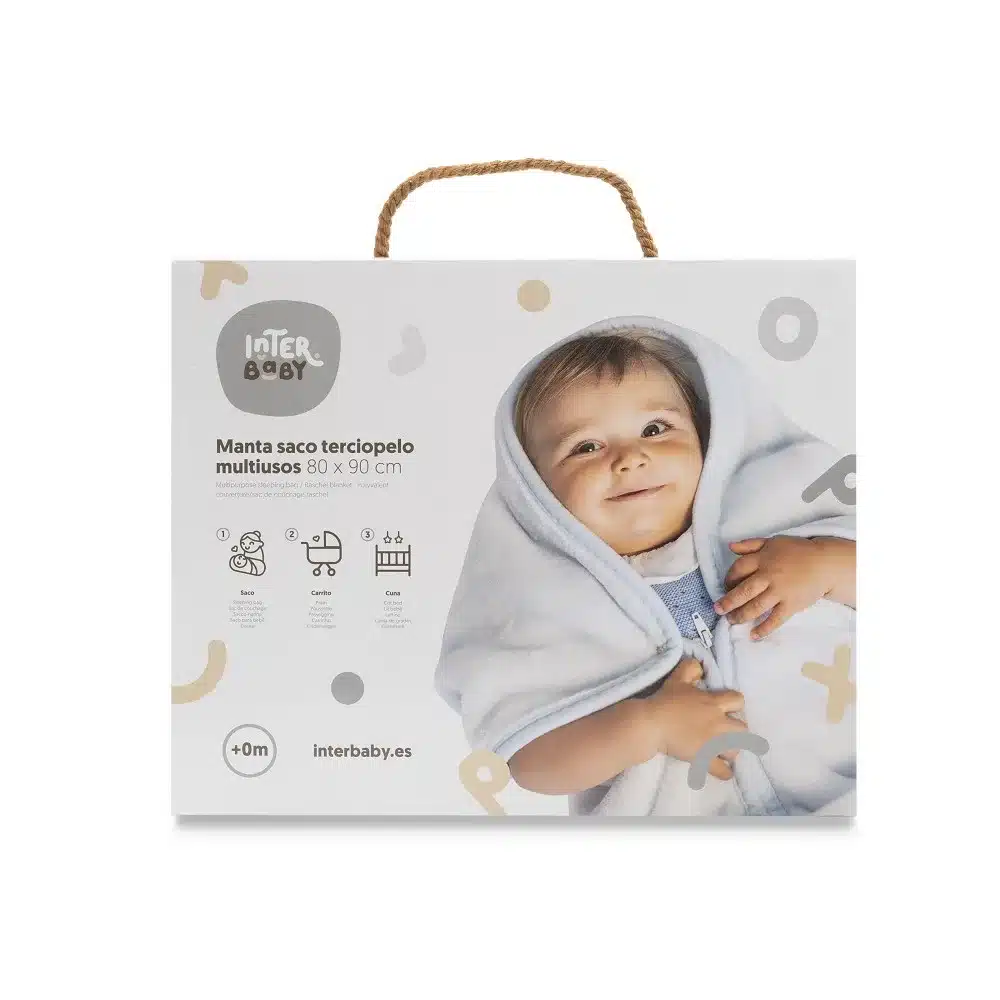 одеяло кокон 3в1 розовый 80*90см Interbaby Испания — изображение 7