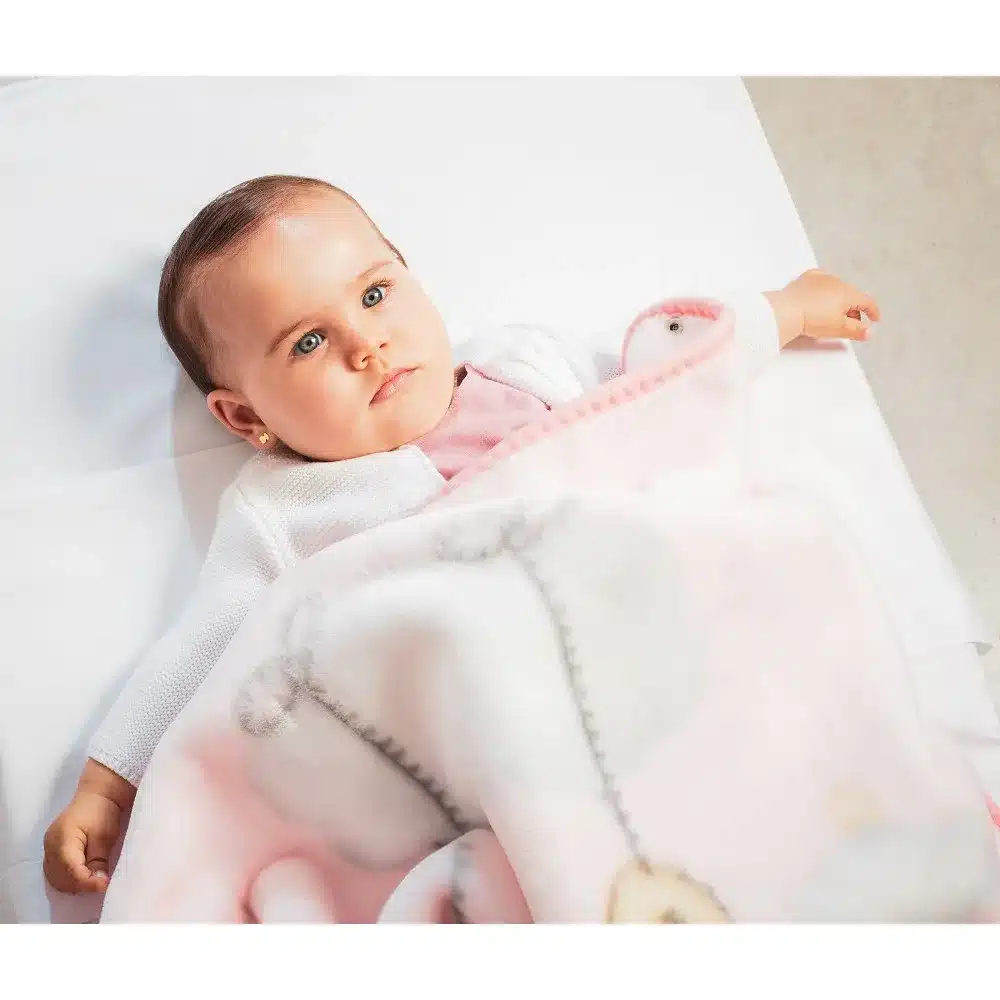 одеяло кокон 3в1 розовый 80*90см Interbaby Испания — изображение 2