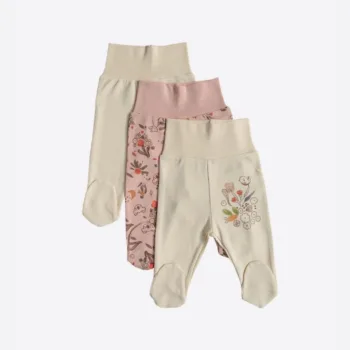 HAPPY KOALA ползунки для новорожденной девочки 3шт Kitikate S60669